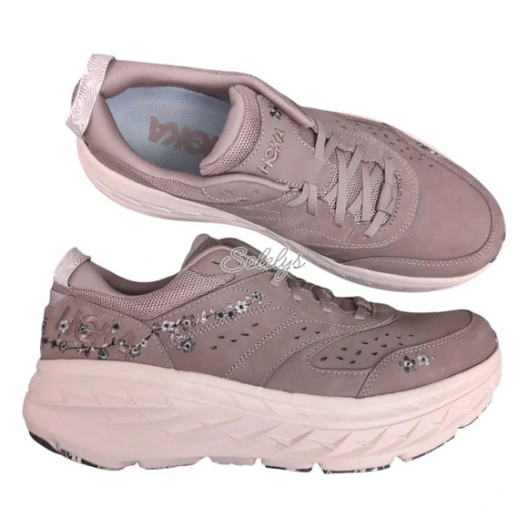 Hoka | Shoes | Hoka One One Vibrant Bloom Bondi Leather  display picture 2